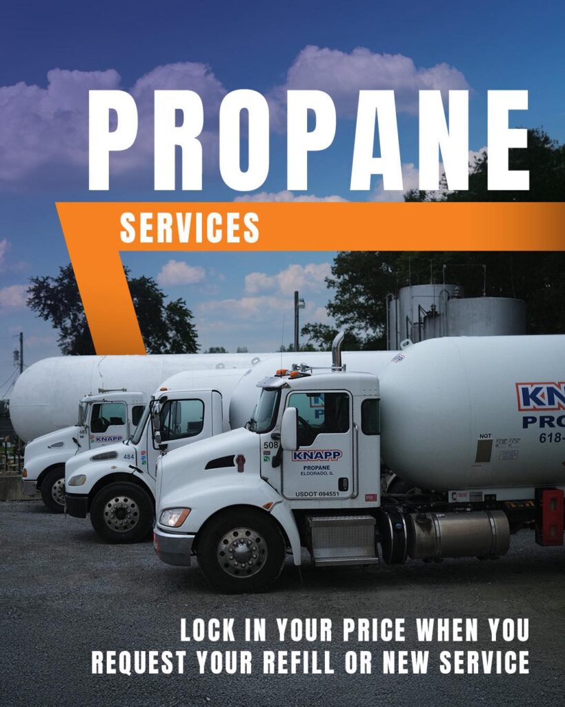 summer fill rate for residential propane service across Southern Illinois