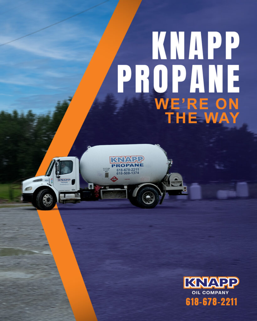 Reliable propane service straight to your door