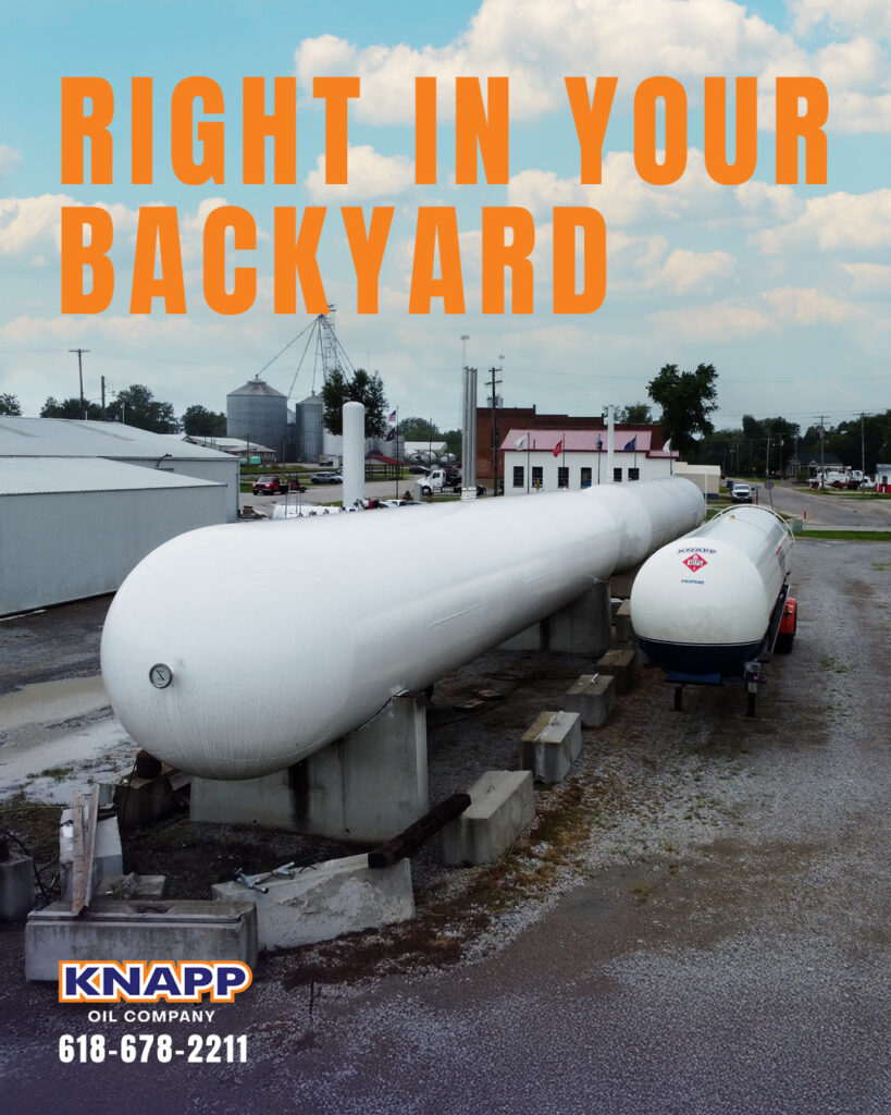 residential propane service right in your backyard